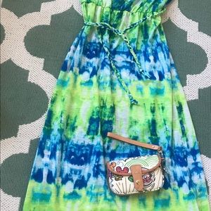 Tube long maxi Med braided  belt